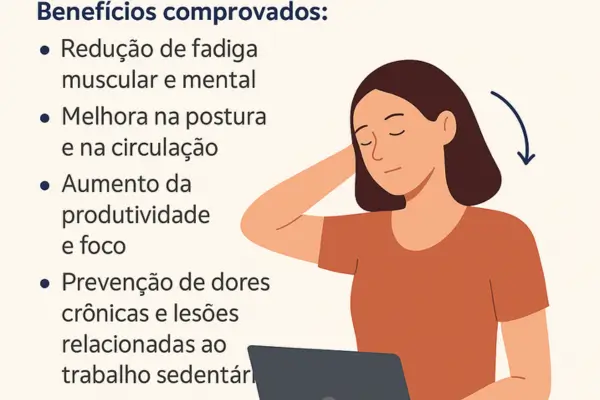 O passo a passo para ajustar a altura da cadeira e evitar dores lombares