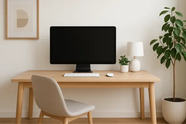 Como organizar cabos e periféricos para manter o home office limpo