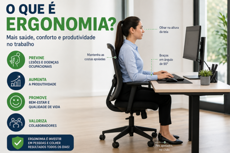 O Que é Ergonomia: Entenda Sua Importância para a Saúde, Produtividade e Bem-Estar